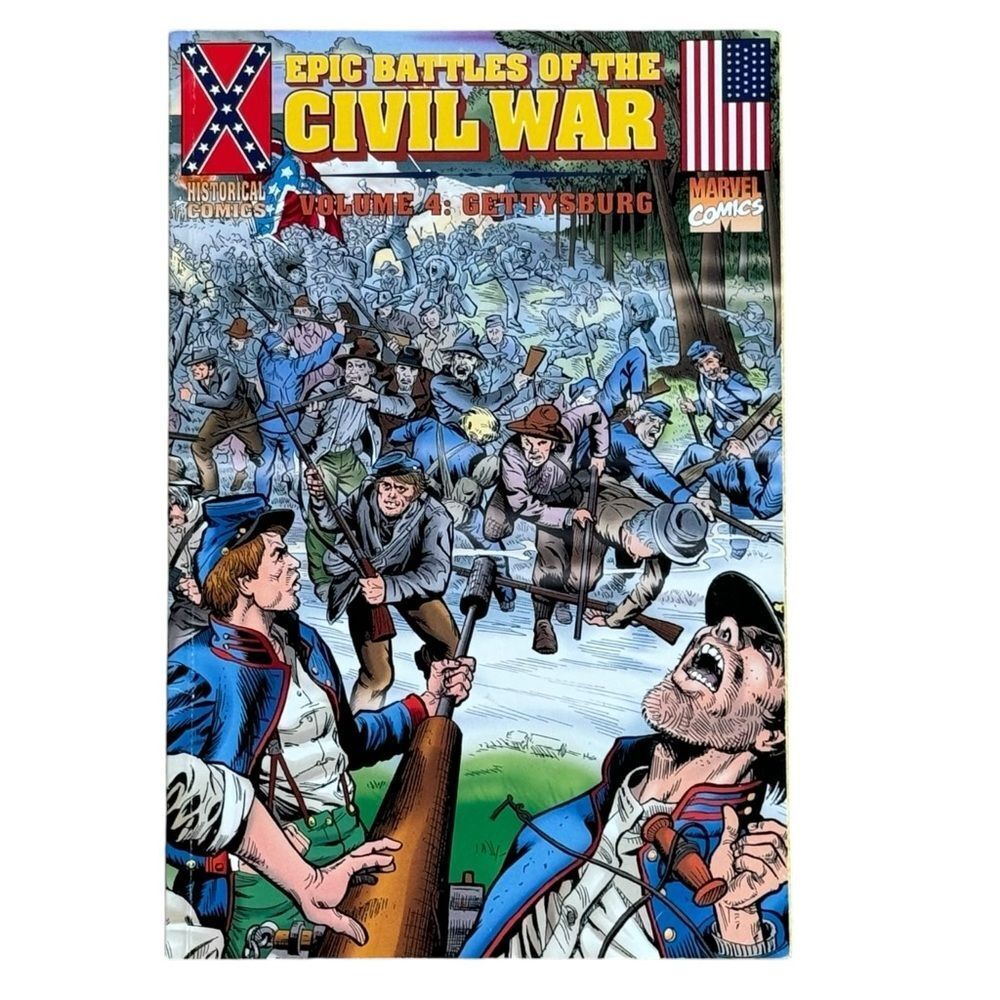 Marvel Epic Battles of the Civil War: Volume 4 Gettysburg Paperback Comic Book.